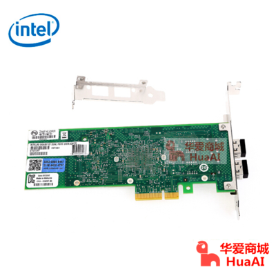intel英特尔/E1G42EF 82576芯片/千兆光纤SFP+ 含LC多模模块 PCI-E*4适配器
